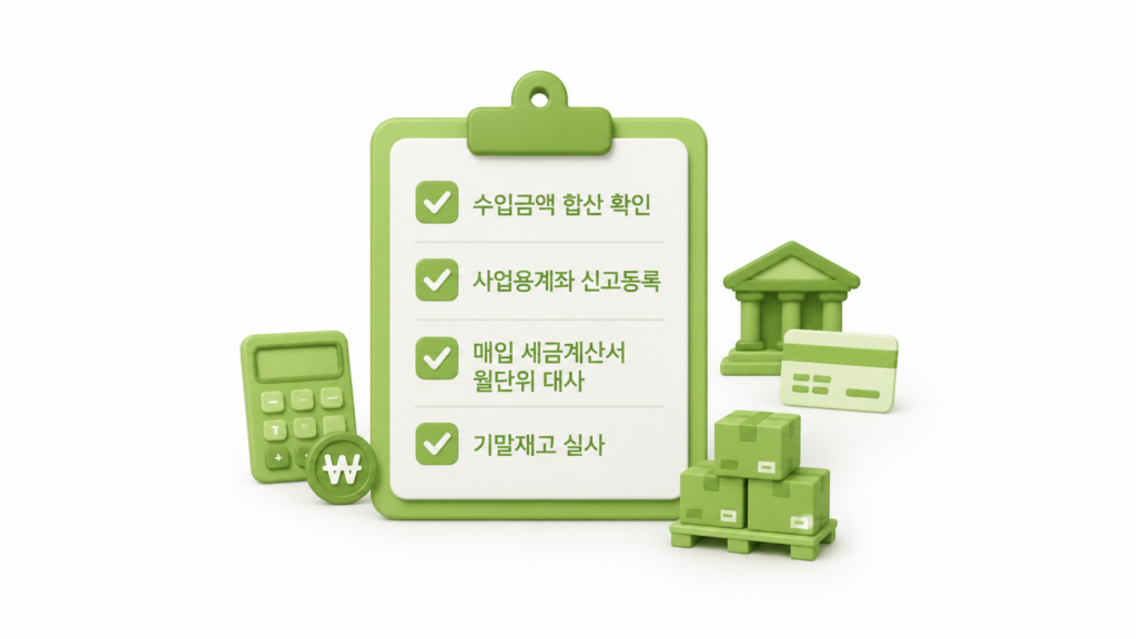 도소매 사업자 체크리스트